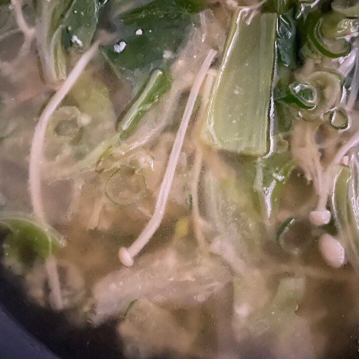 きのこと野菜スープ